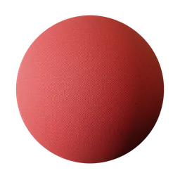 NYLON Fabric Pure Red