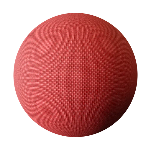NYLON Fabric Pure Red