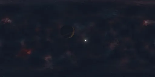 HDR of the night sky