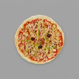 Pizzas Mediterraneenne