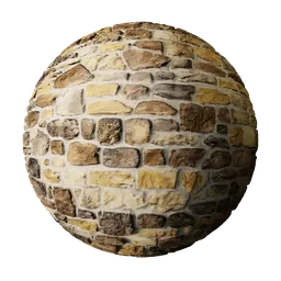 Rock Wall Cotswald Stone