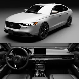 Honda Accord(Rigged)