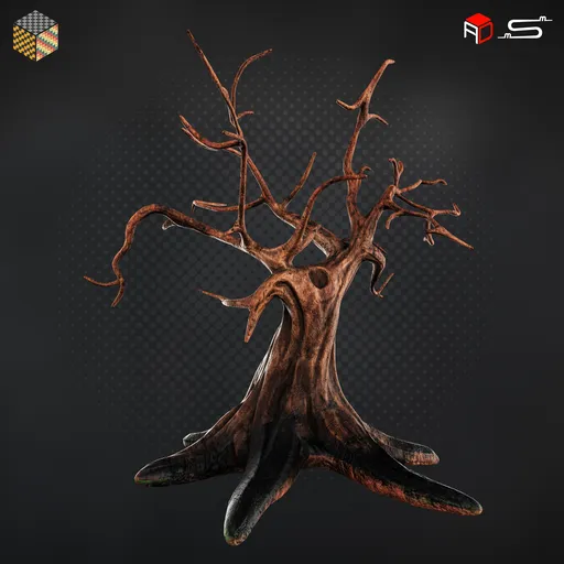 Tree 03 - Halloween Asset Bundle