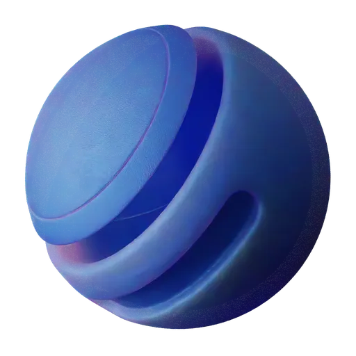 Plastic Translucent Blue