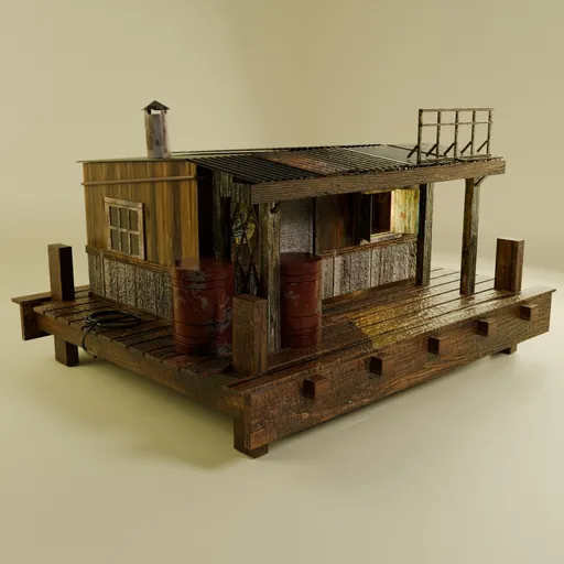 Fishing shack