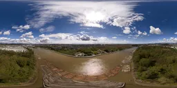 Sky Cloudy Day River