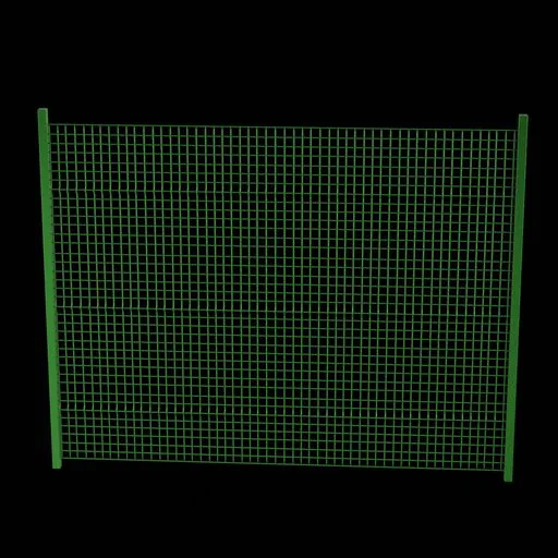 Detailed wire-mesh 3D model showcasing intricate grid design, ideal for Blender users in architecture and design visualizations.