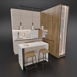 Small Elegant Kitchen