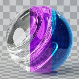 Procedural Glass with caustics