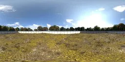 Garden Fall Day Only Fence