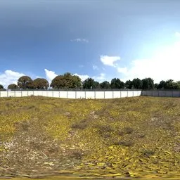 Garden Fall Day Only Fence