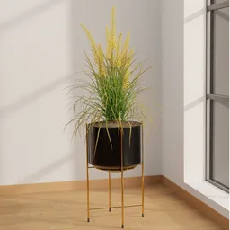 Golden Foxtail Planter