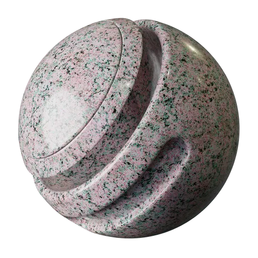 Simple red marble