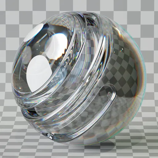 Procedural Glass Material