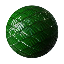 Glossy Emerald Dragon Scales