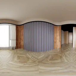 Interior with Daylight HDRI