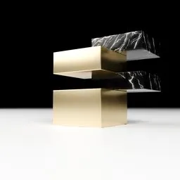 Modern Geometric Sculpture