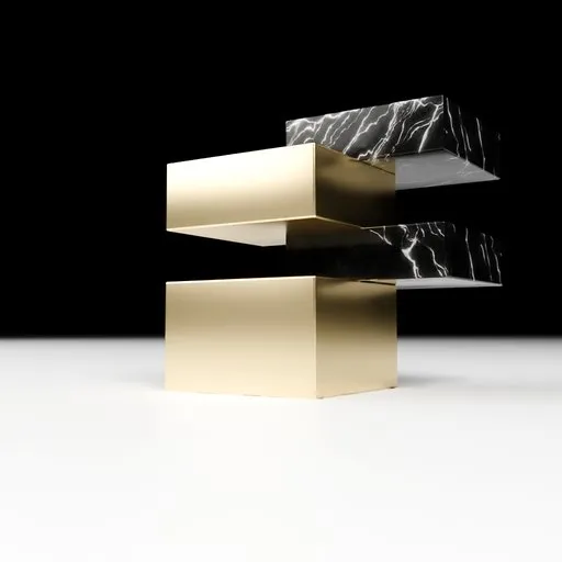 Modern Geometric Sculpture