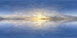 Infinite Real Sky - Cloudy Sunset