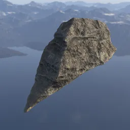 Rugged Sharp Rock