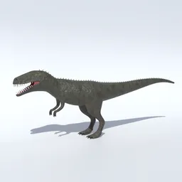 Cartoon Torvosaurus Dinosaur