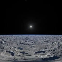 Crater Planet Space