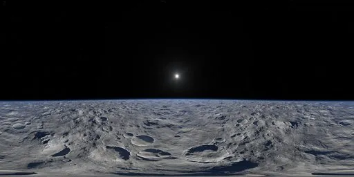 Crater Planet Space