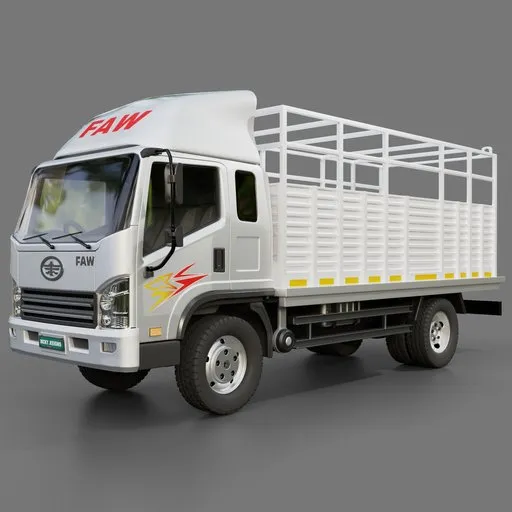 Faw Tiger V Gabbage Truck