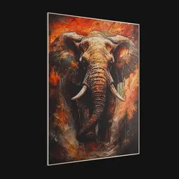 Elephant painting