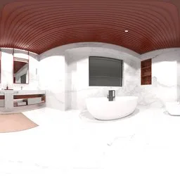 Modern Marble Bathroom