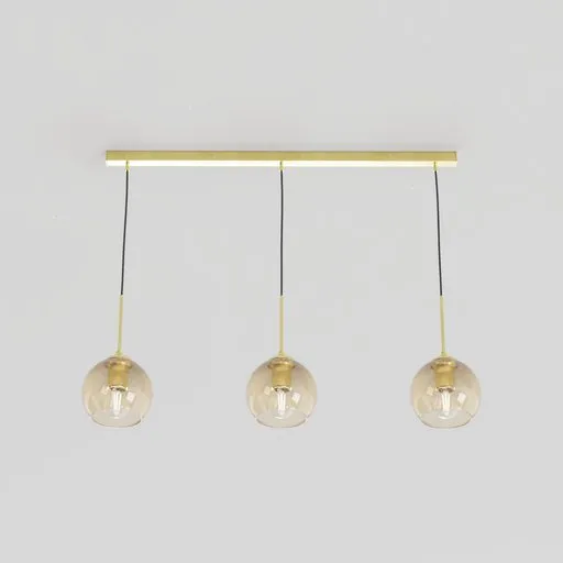 Brass ceiling light