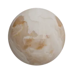 Brown marble