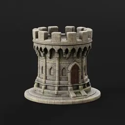 Castle Tower Door
