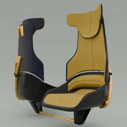 Concept styled car seat