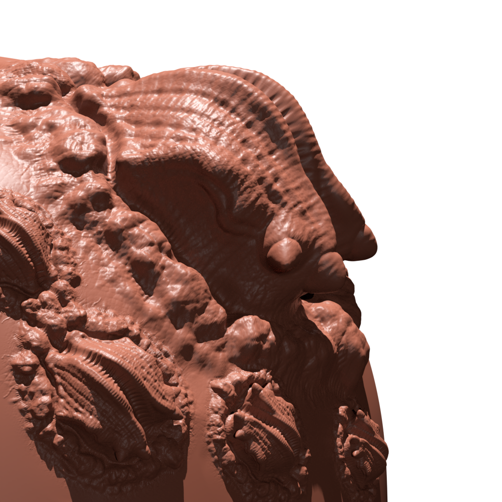 Geiger Dragon Scale Scales brushes BlenderKit