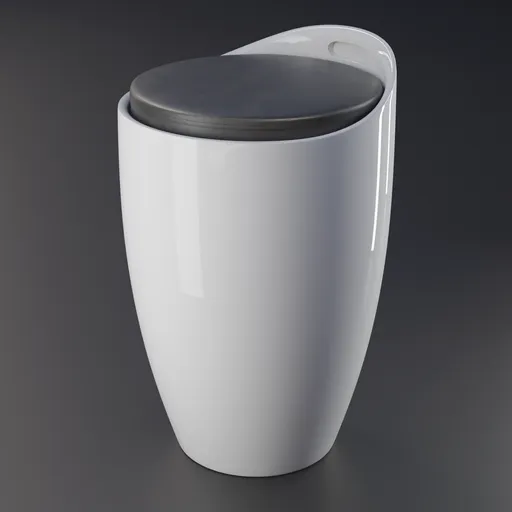 AMF Tweet plastic pouf