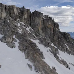 Rocky Mountain Rocks Photoscan