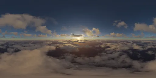 Over the Clouds Cloudscape Sunset