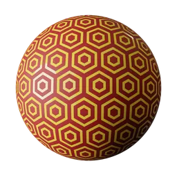 Layered Hexagon Pattern