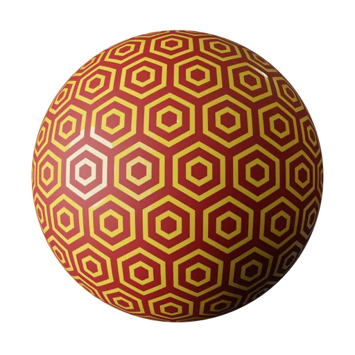 Layered Hexagon Pattern