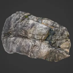 Low Poly Coastal Rocks 5