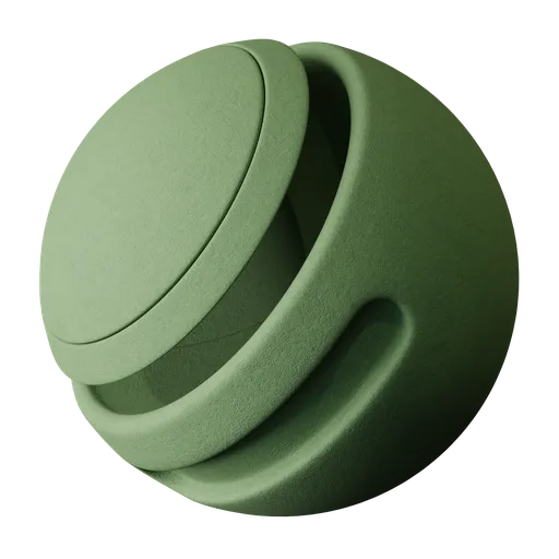 High-quality seamless synthetic turf texture for PBR material in Blender 3D and other 3D applications.