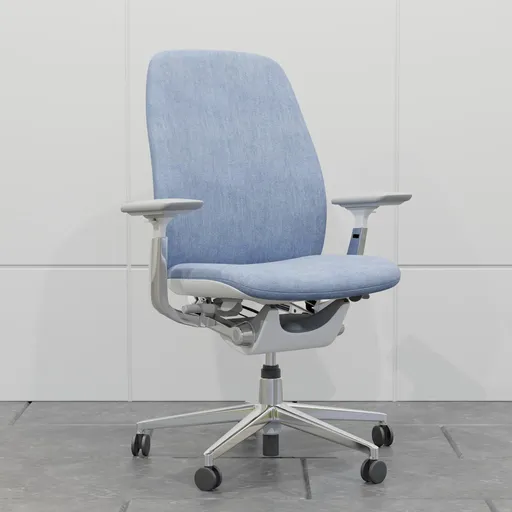 Blue Ergonomic Office Chair