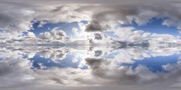 Infinite Real Sky - Puffy Clouds Day