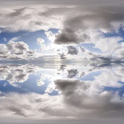 Infinite Real Sky - Puffy Clouds Day