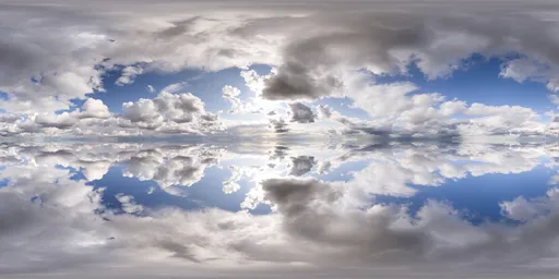 Infinite Real Sky - Puffy Clouds Day