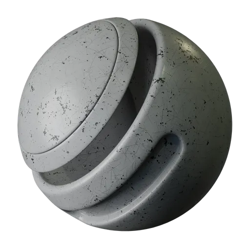Grey damaged metal
