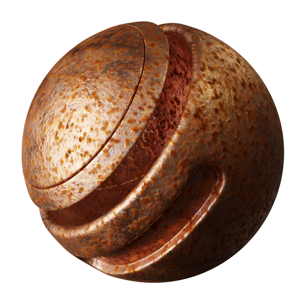 Rust 9 | FREE rust materials | BlenderKit