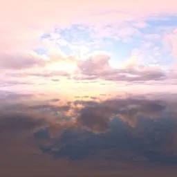 Overcast morning sky