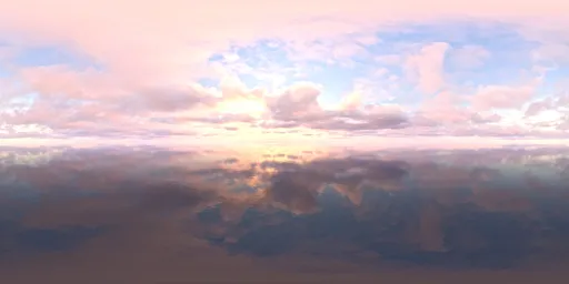 Overcast morning sky